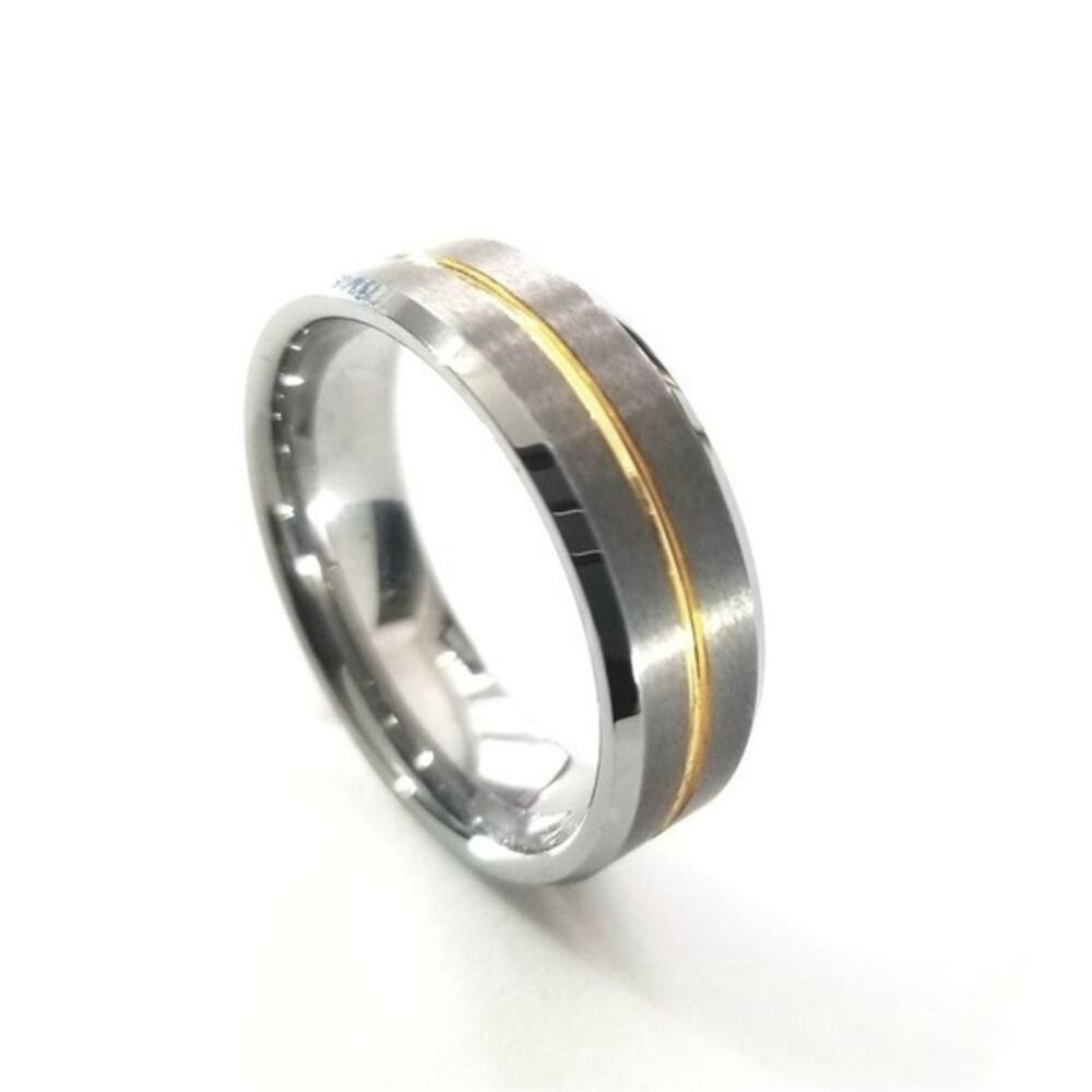 New tungsten carbide ring size 14